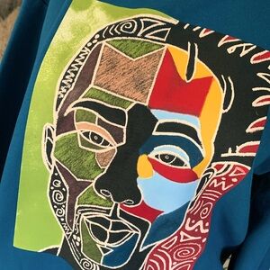 Black History Month sweatshirt Colorful size M